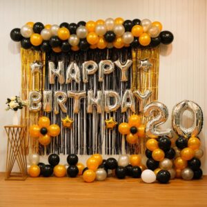 Balloon decorations for birthdays