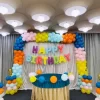 Colorful birthday decorations for kids